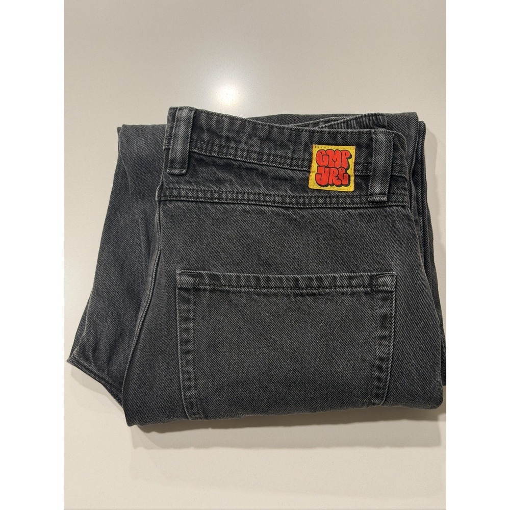 Empyre GMP URG Denim Jeans Men's Black Relaxed Fit Size 32 30 Inseam